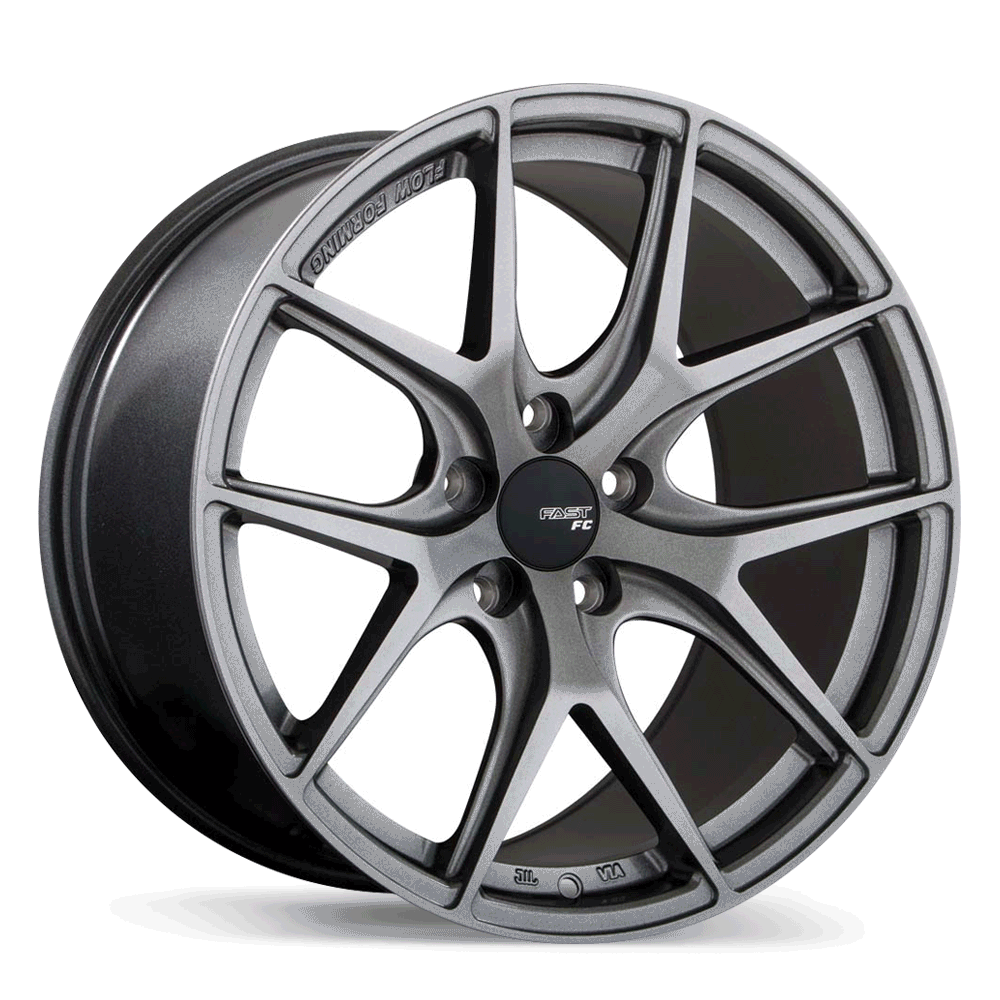Fast Wheels FC04 19x9.5 +35 5x114.3 72.6CB - Titanium