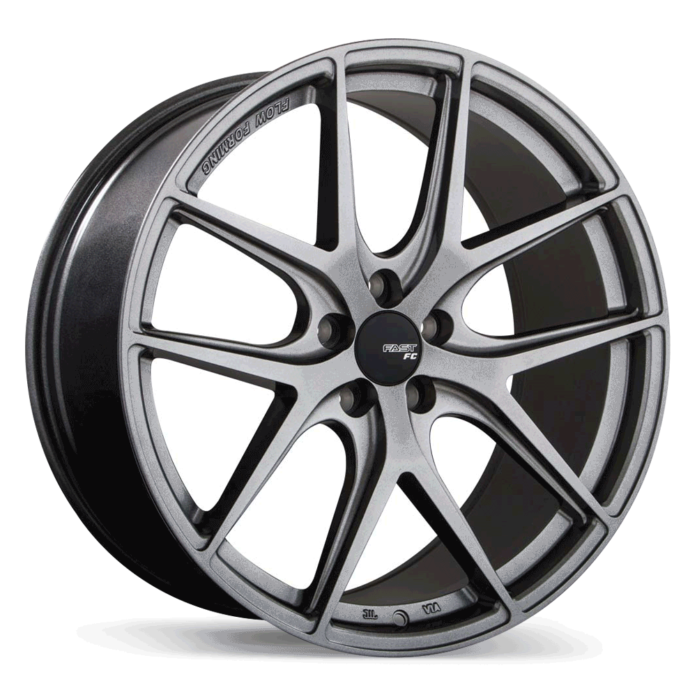 Fast Wheels FC04 19x8.5 +45 5x100 72.6CB - Titanium
