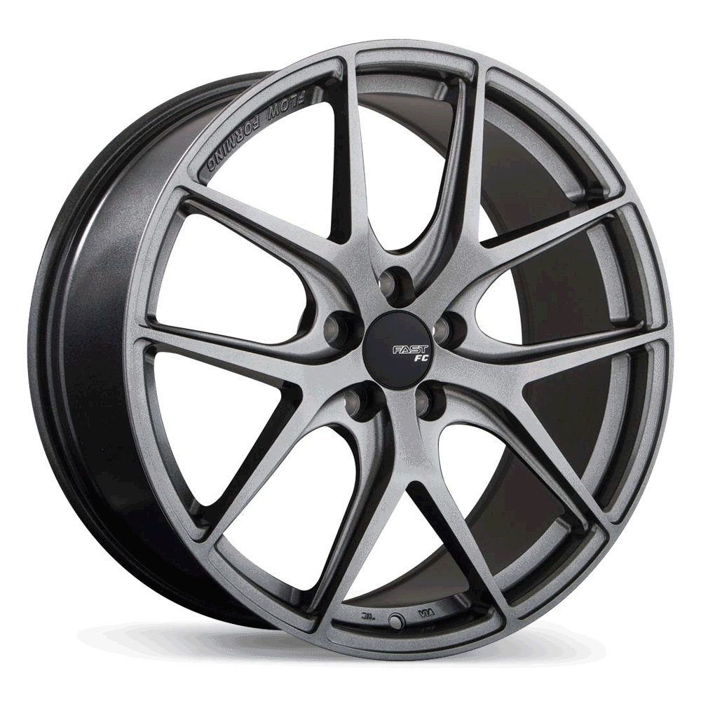 Fast Wheels FC04 20x8.5 +35 5x105 72.6CB - Titanium