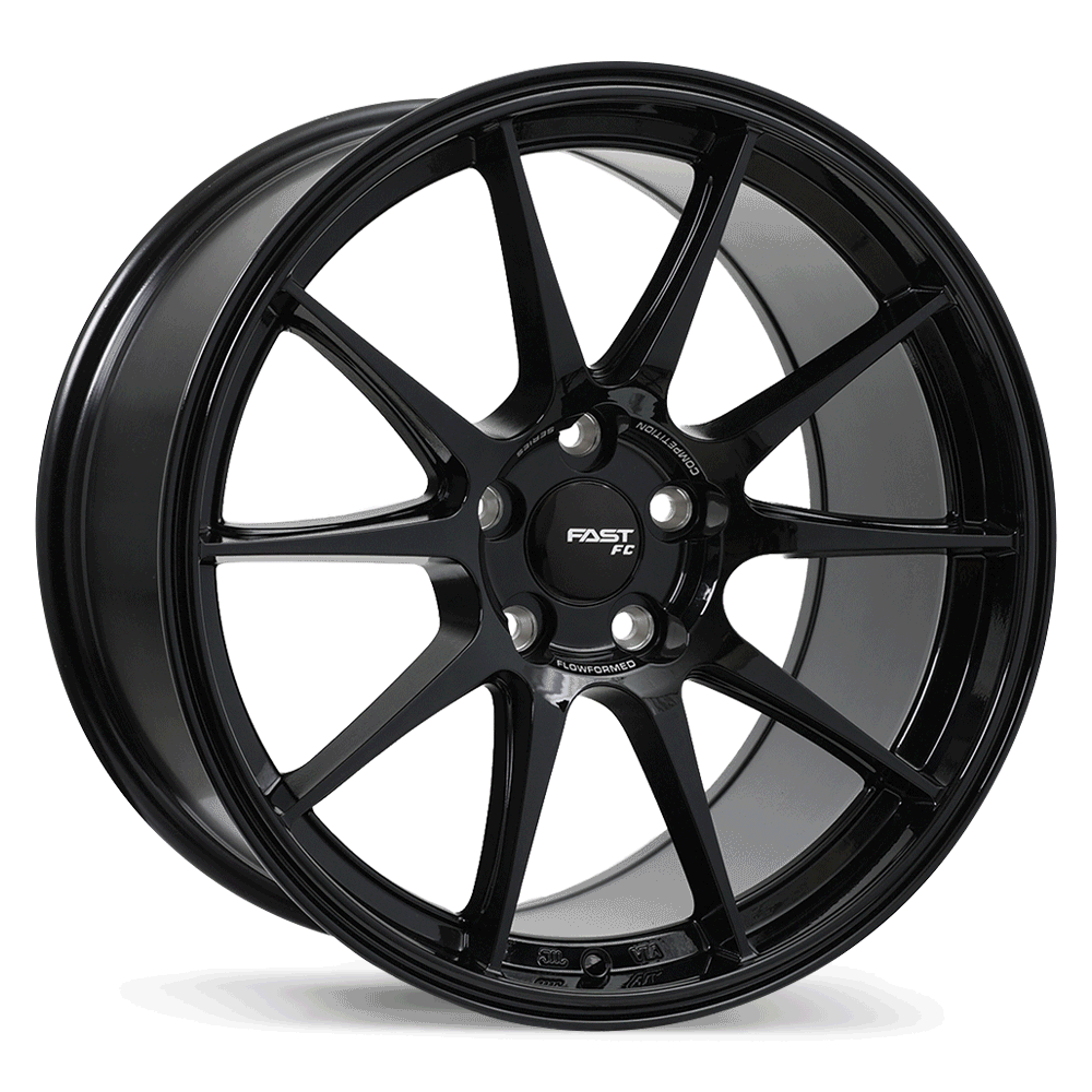 Fast Wheels FC08 18x9.5 +38 5x114.3 72.6CB - Gloss Black