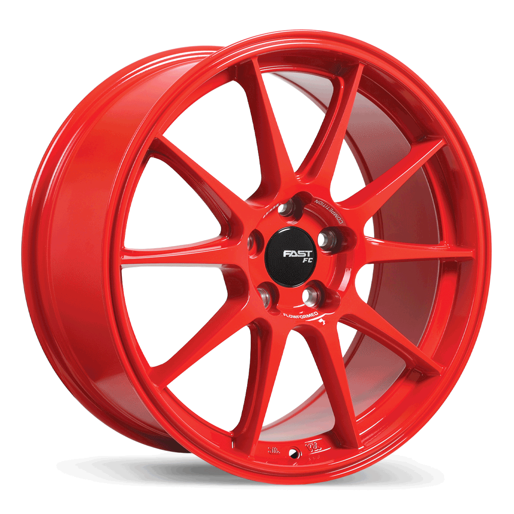 Fast Wheels FC08 18x8 +40 5x108 72.6CB - Gloss Red