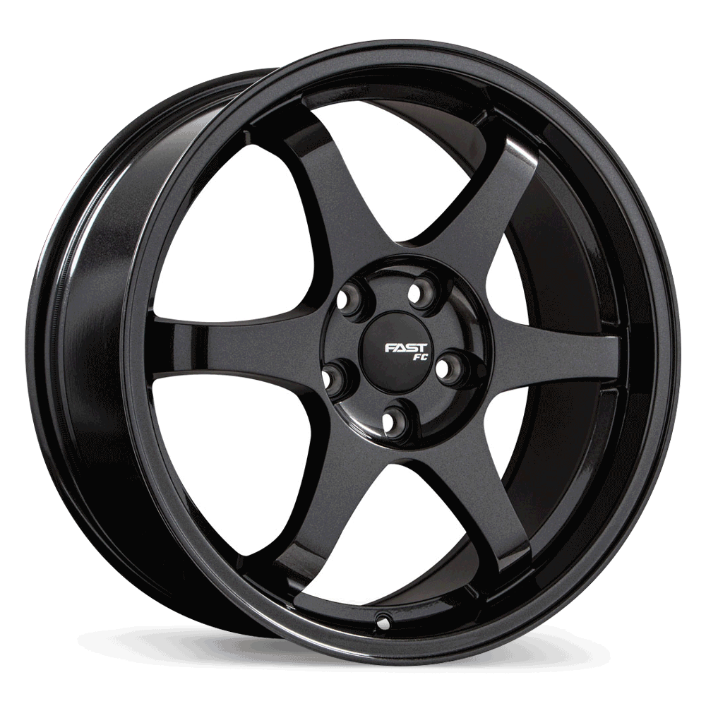 Fast Wheels FC09 17x8 +40 5x115 72.6CB - Metallic Gunmetal