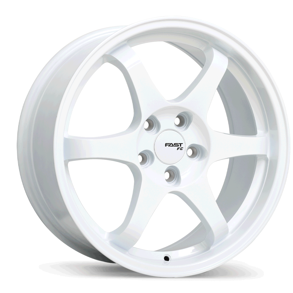Fast Wheels FC09 18x8 +35 5x108 72.6CB - Gloss White
