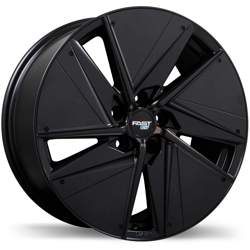 Fast Wheels EV01(+) 20x8.5 +45 5x114.3 66.1CB - Satin Black
