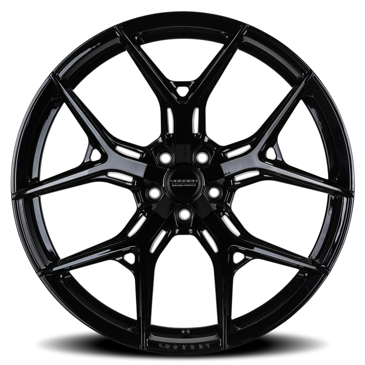 Vossen HF5 22x10.5 +8 5x112 66.5CB - Gloss Black