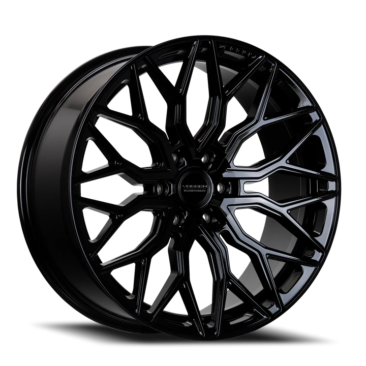Vossen HF6-3 24x10 +25 6x139.7 106.1CB - Gloss Black