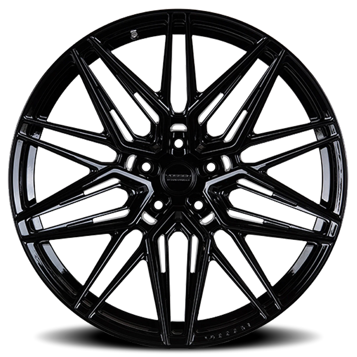 Vossen HF7 19x8.5 +30 5x120 72.56CB - Gloss Black