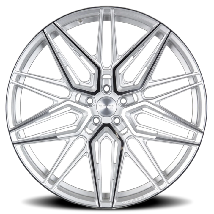 Vossen HF7 20x11 +40 5x120 72.56CB - Silver Polished