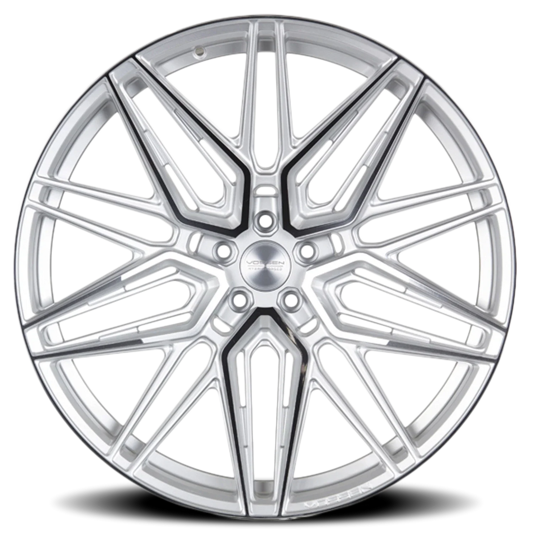 Vossen HF7 19x8.5 +42 5x112 66.5CB - Silver Polished