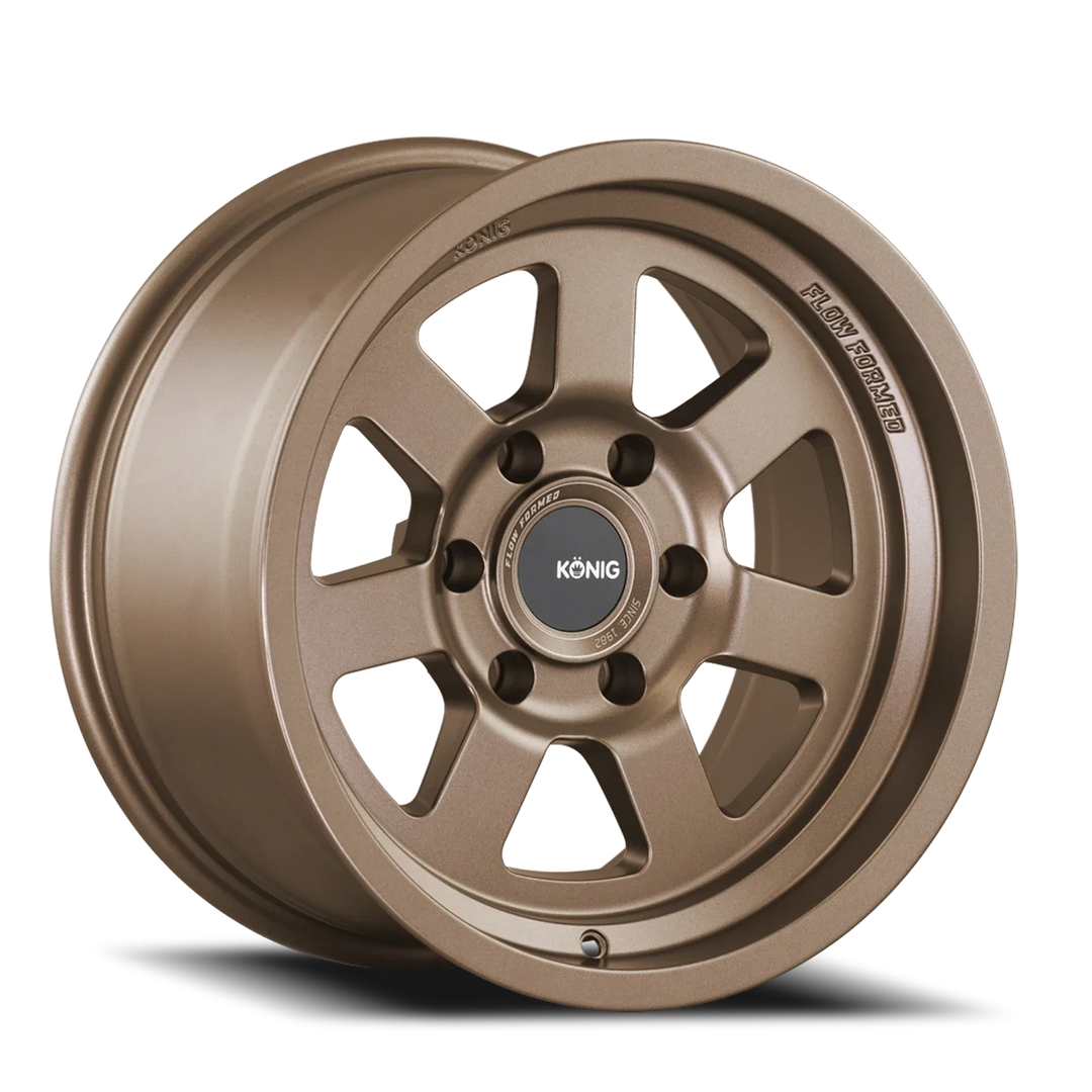 Konig HT2 Hyper Trail 17x8.5 -6 6x139.7 106.1CB - Satin Bronze