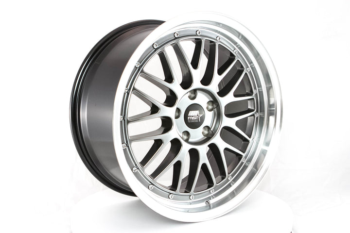 LeMan - Hyper Black w/Machined Lip - 19x9.5 5x114.3 Offset +35