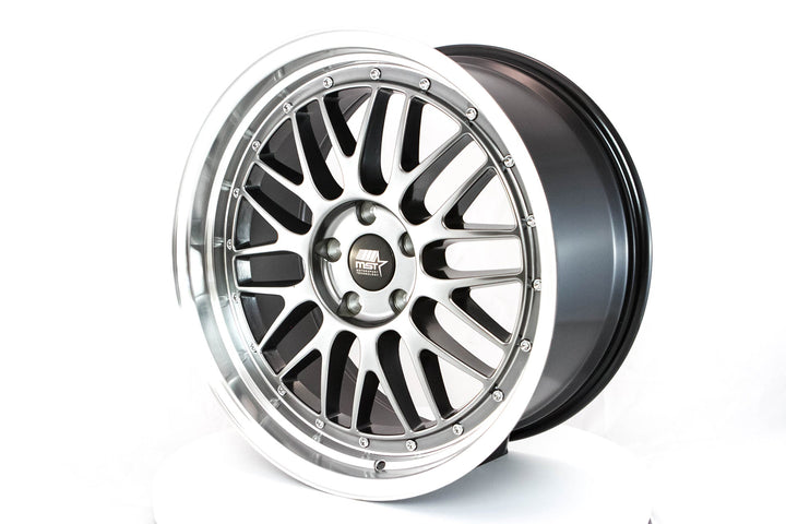 LeMan - Hyper Black w/Machined Lip - 19x9.5 5x114.3 Offset +35