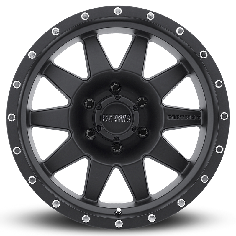 Method Race Wheels MR301 The Standard Matte Black