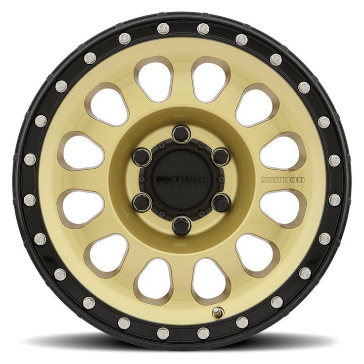 Method Race Wheels MR315 Gold Black Lip