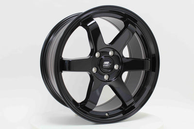 MT01 - Glossy Black - 18x8.5 5x114.3 Offset +35