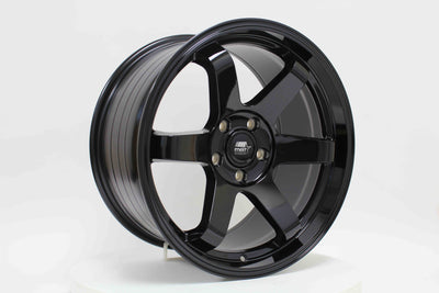 MT01 - Glossy Black - 18x9.5 5x114.3 Offset +35