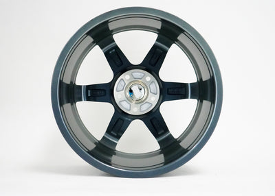 MT01 - Gunmetal w/Machined Lip - 18x8.5 5x114.3 Offset +35
