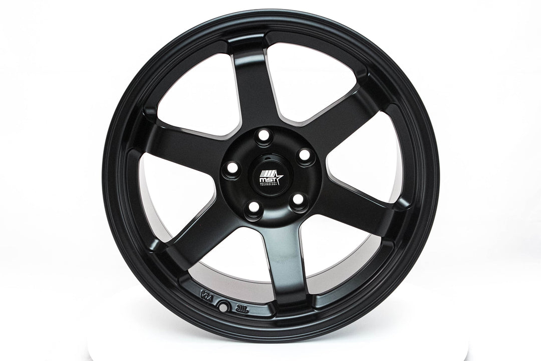MT01 - Matte Black - 17x9.0 5x114.3 Offset +35