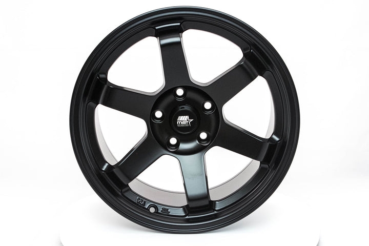 MT01 - Matte Black - 17x9.0 5x114.3 Offset +35