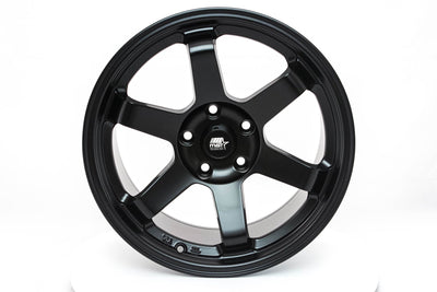 MT01 - Matte Black - 17x9.0 5x114.3 Offset +35