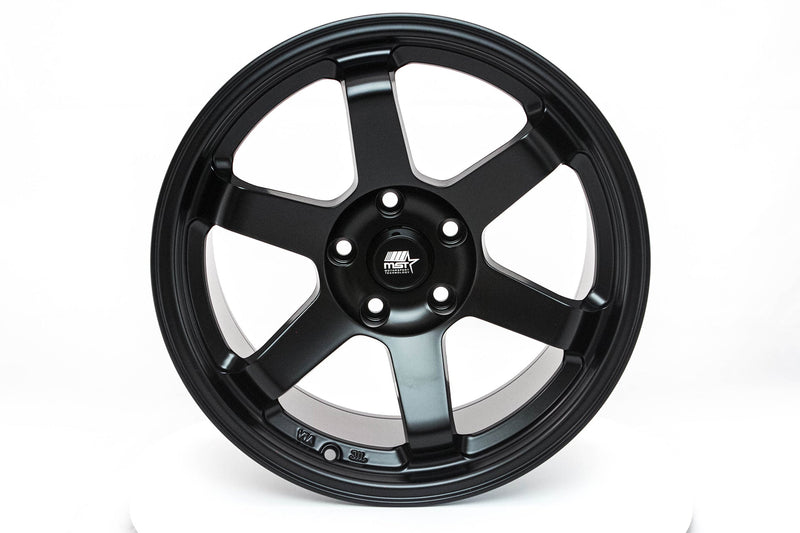MT01 - Matte Black - 17x9.0 5x114.3 Offset +35