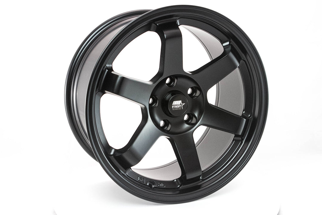 MT01 - Matte Black - 17x9.0 5x114.3 Offset +35