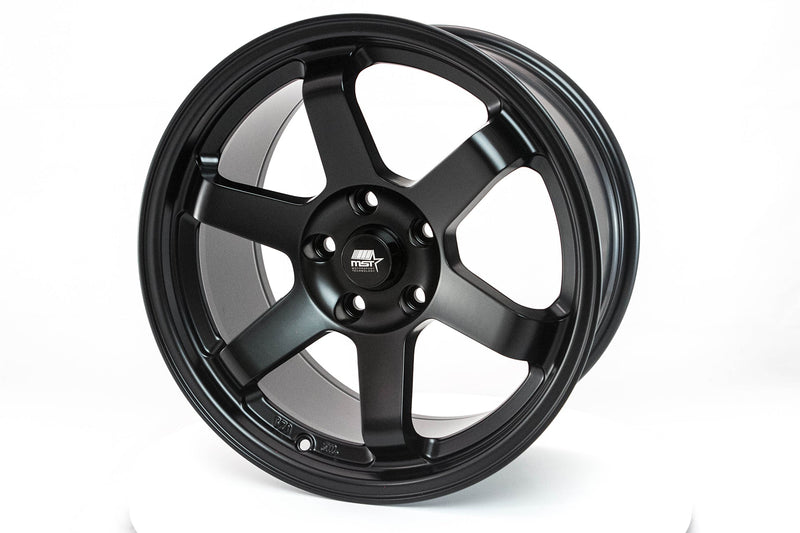 MT01 - Matte Black - 17x9.0 5x114.3 Offset +35