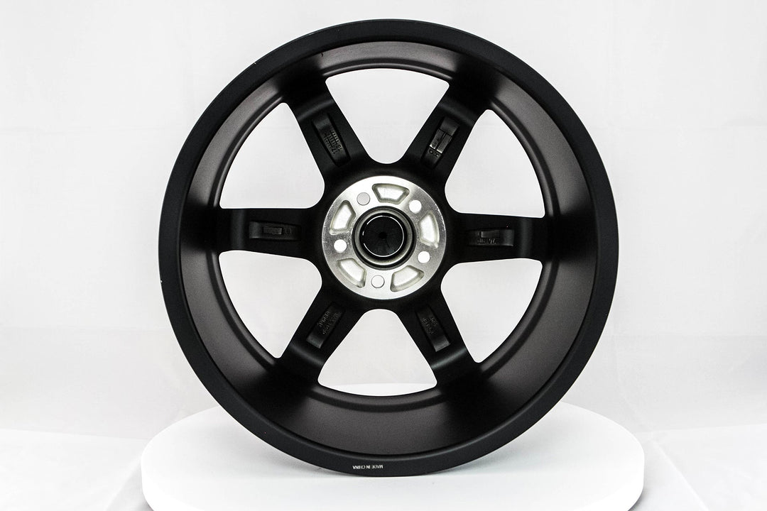 MT01 - Matte Black - 18x8.5 5x108 Offset +35