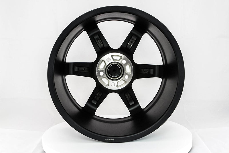 MT01 - Matte Black - 18x8.5 5x108 Offset +35