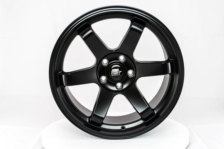 MT01 - Matte Black - 18x9.5 5x114.3 Offset +22