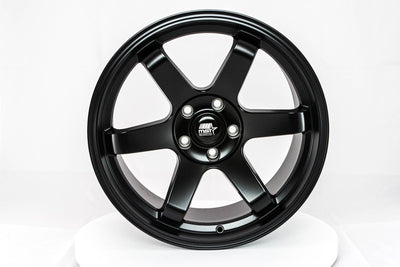 MT01 - Matte Black - 18x9.5 5x114.3 Offset +22