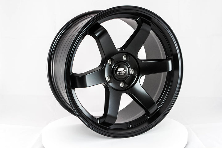 MT01 - Matte Black - 18x9.5 5x114.3 Offset +22