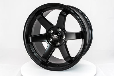 MT01 - Matte Black - 18x9.5 5x114.3 Offset +22