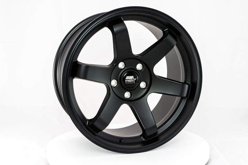 MT01 - Matte Black - 18x9.5 5x114.3 Offset +35