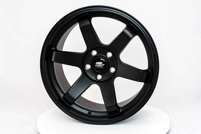 MT01 - Matte Black - 18x9.5 5x114.3 Offset +35