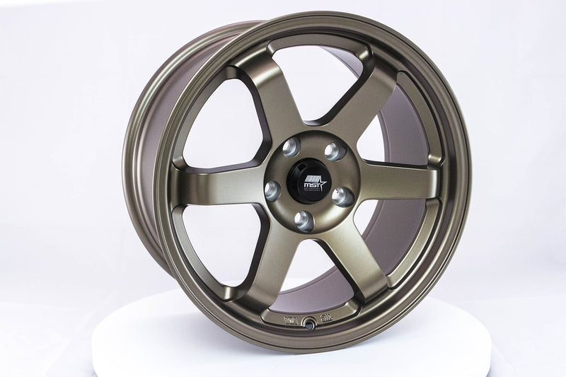MT01 - Matte Bronze - 17x9.0 5x114.3 Offset +35