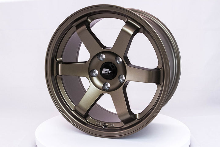 MT01 - Matte Bronze - 17x9.0 5x114.3 Offset +35