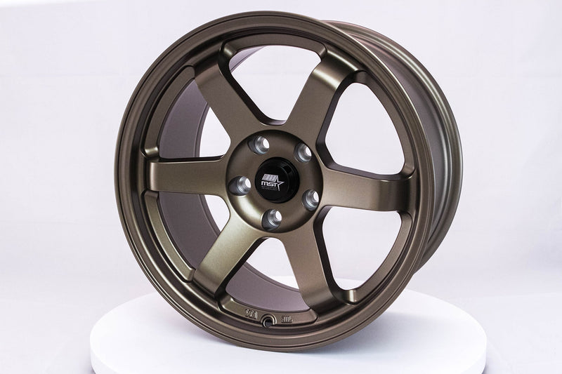 MT01 - Matte Bronze - 17x9.0 5x114.3 Offset +35