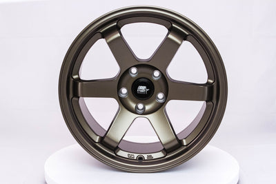 MT01 - Matte Bronze - 17x9.0 5x114.3 Offset +35