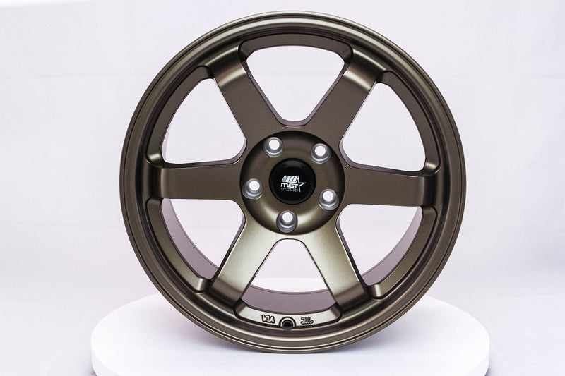 MT01 - Matte Bronze - 17x9.0 5x114.3 Offset +35
