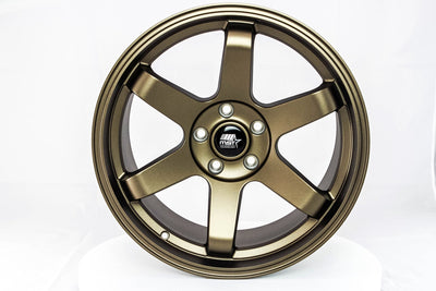 MT01 - Matte Bronze - 18x9.5 5x100 Offset +35