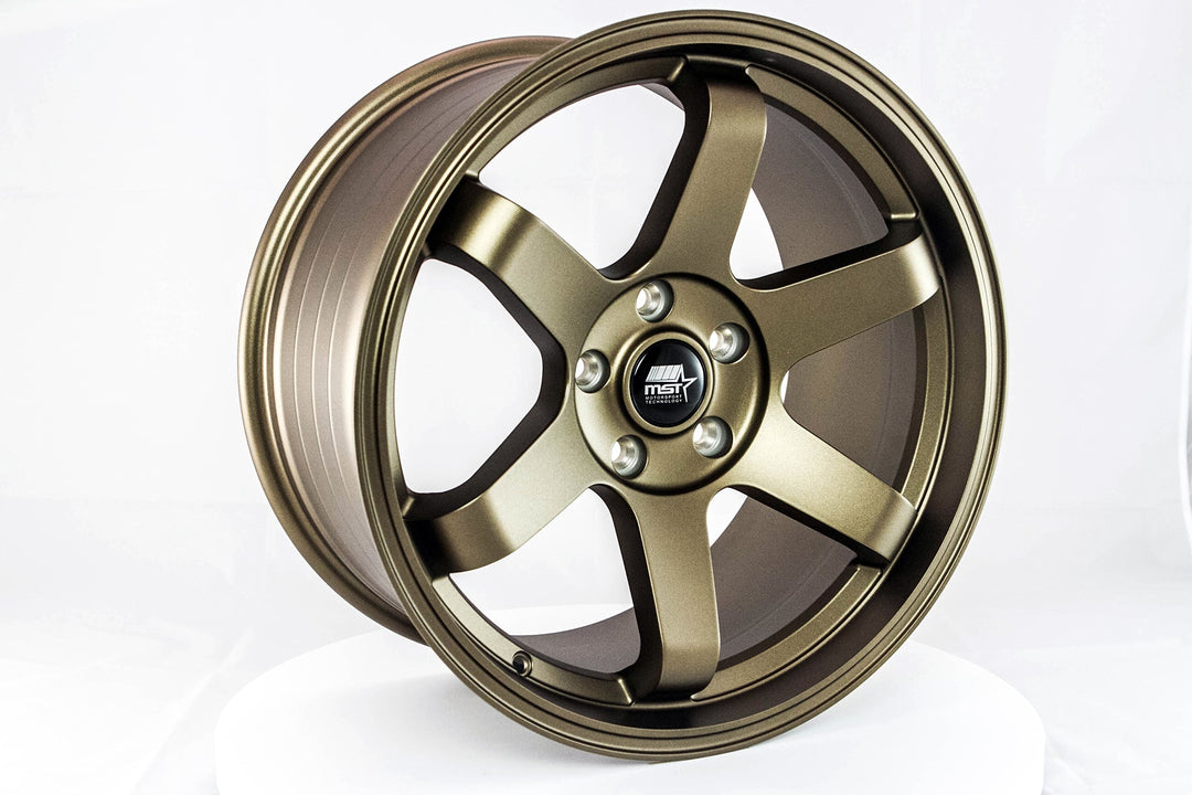 MT01 - Matte Bronze - 18x9.5 5x100 Offset +35
