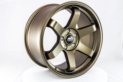 MT01 - Matte Bronze - 18x9.5 5x114.3 Offset +35