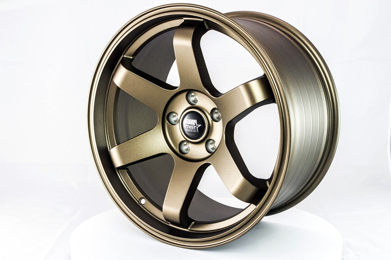 MT01 - Matte Bronze - 18x9.5 5x100 Offset +35