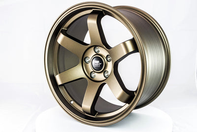 MT01 - Matte Bronze - 18x9.5 5x114.3 Offset +35