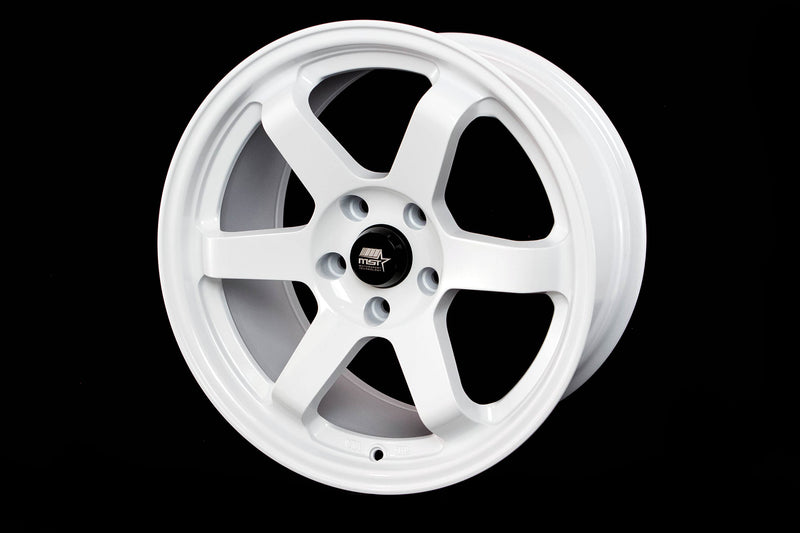 MT01 - Glossy White - 17x9.0 5x114.3 Offset +35