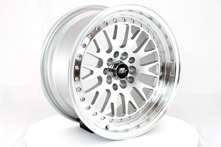 MT10 - Silver w/Machined Face - 16x8.0 5x100/5x114.3 Offset +20