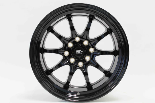 MST MT11 15x8 +0 4x100/4x114.3 - Glossy Black
