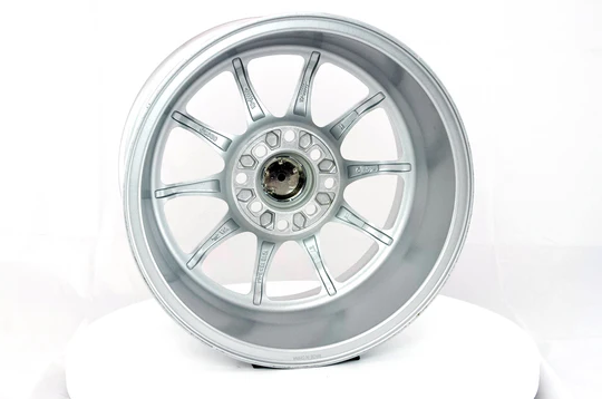 MST MT11 15x9 +0 4x100/4x114.3 - Silver w/ Machine Lip