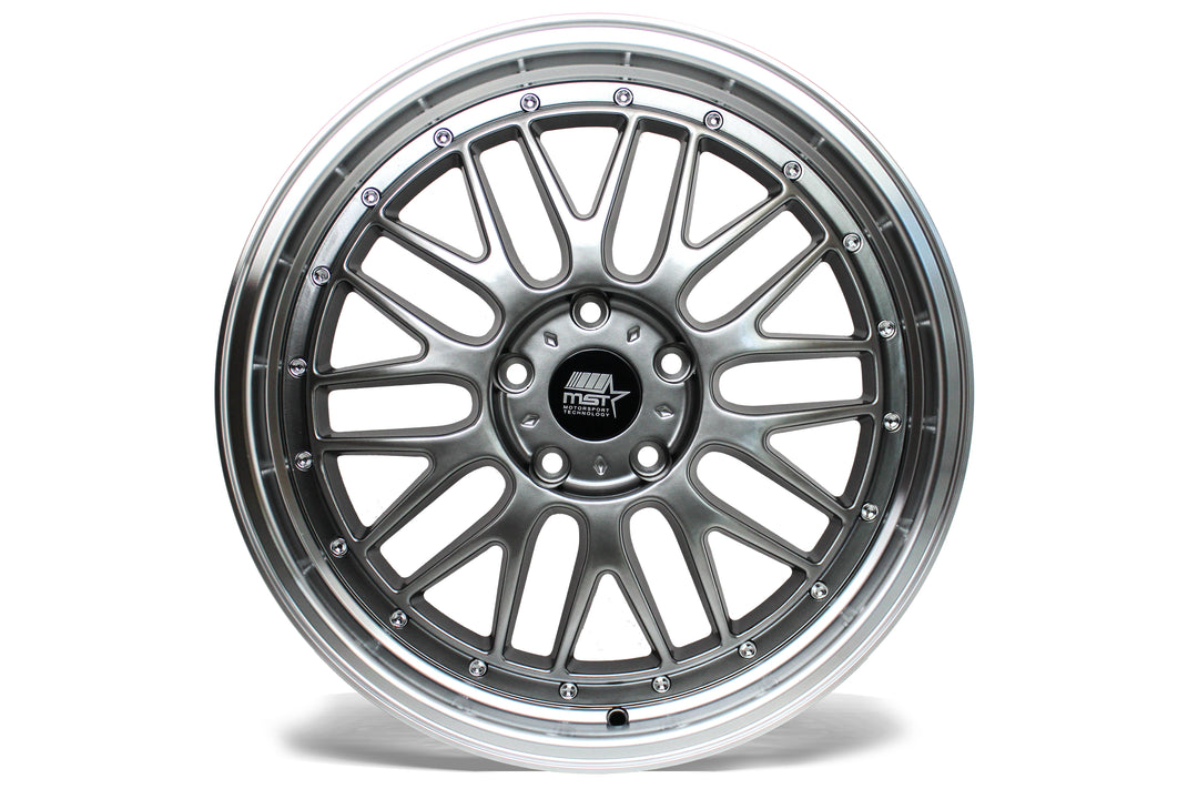 LeMan - Hyper Black w/Machined Lip - 19x9.5 5x120 Offset +35